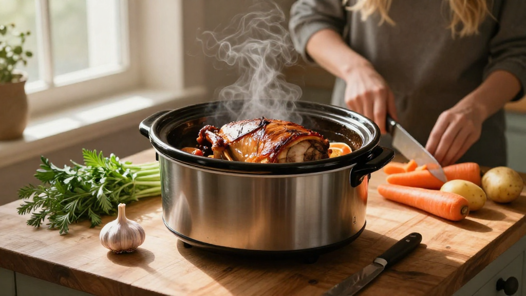 How to Make Pork Roast in a Slow Cooker