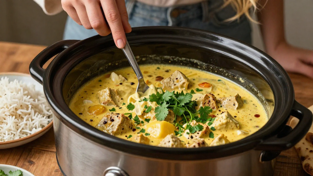 How to Make Butter Chicken in a Slow Cooker