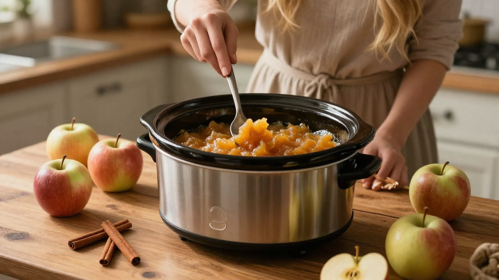 How to Make Apple Butter in a Slow Cooker