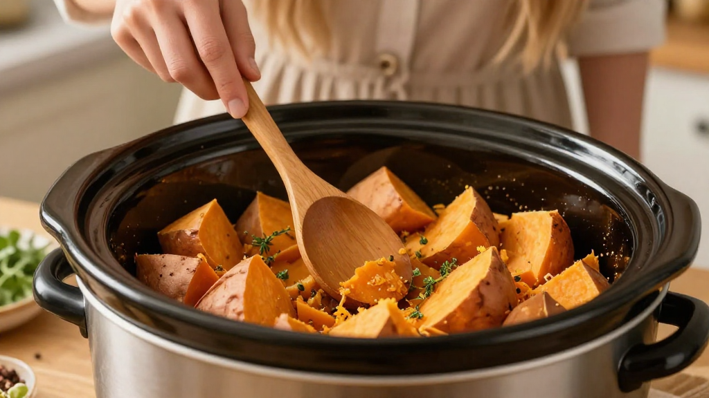 How to Make Sweet Potatoes in a Slow Cooker