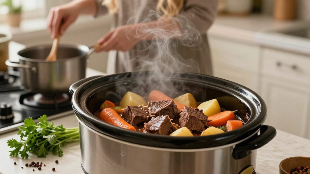 How to Cook Beef in a Slow Cooker