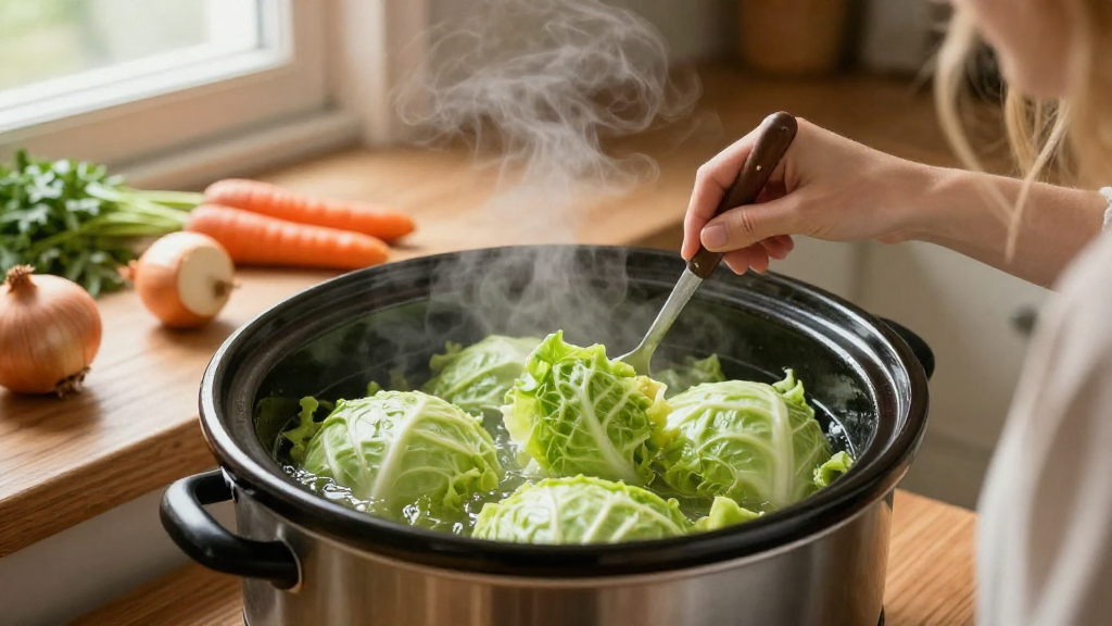How to Cook Cabbage in a Slow Cooker