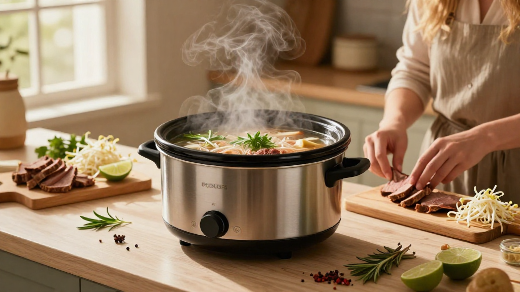 How to Make Pho in a Slow Cooker