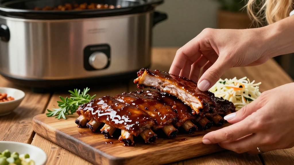 How to Make Ribs in a Slow Cooker