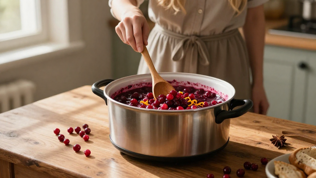 How to Make Cranberry Sauce in a Slow Cooker