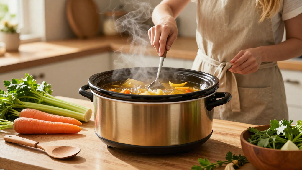 How to Make Bone Broth in a Slow Cooker