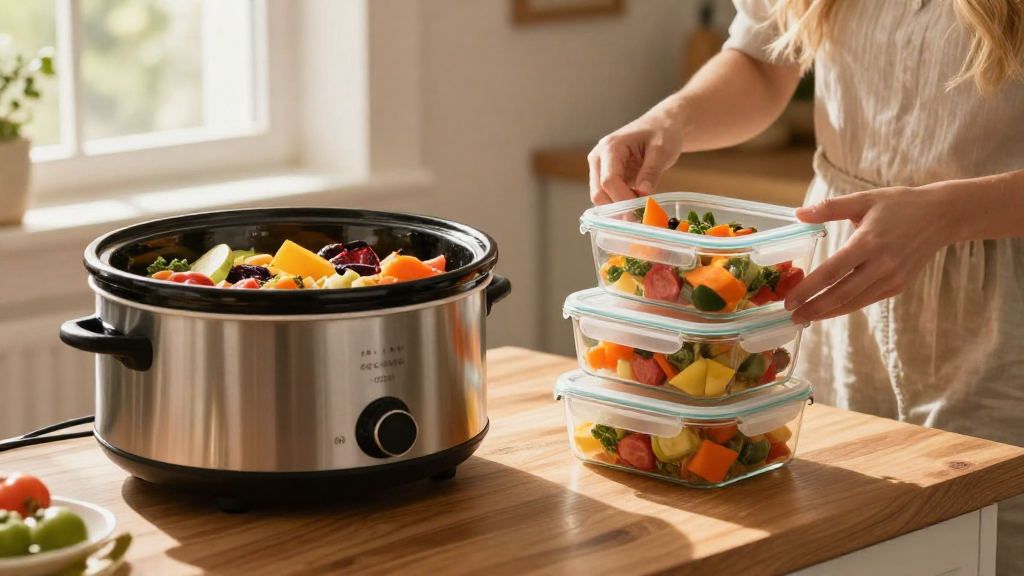 How to Store Food Cooked in a Slow Cooker