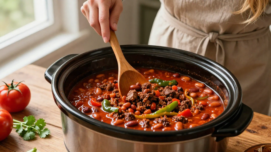 How to Make Chili Con Carne in a Slow Cooker