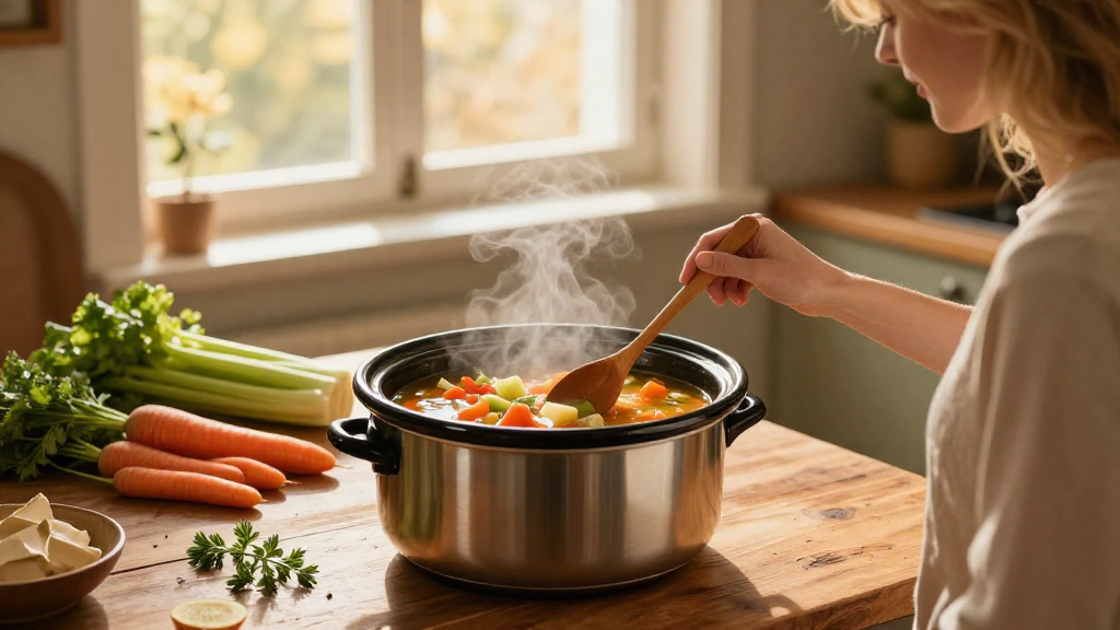 How to Make Soup in a Slow Cooker