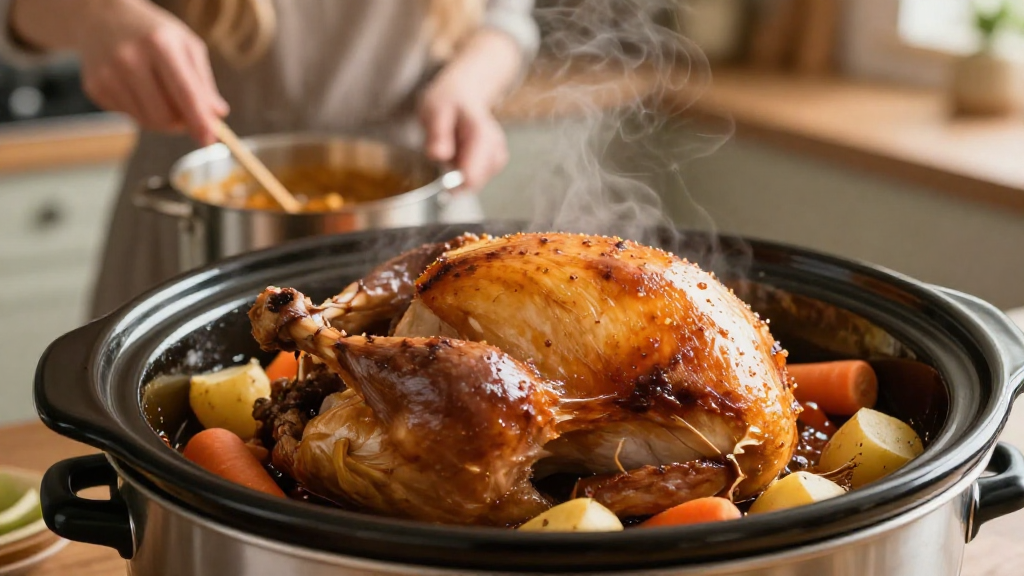 How to Make Turkey Breast in a Slow Cooker