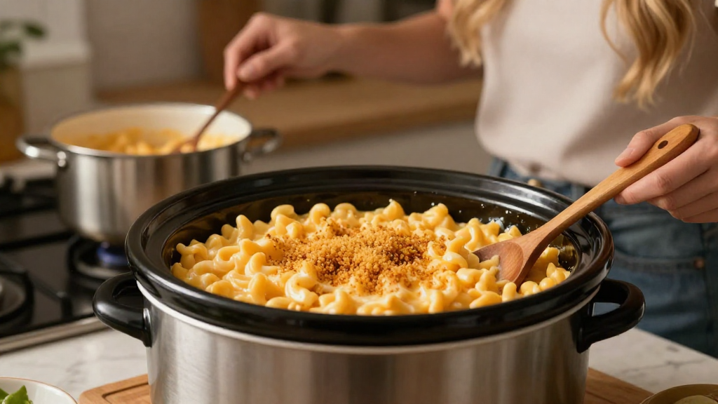 How to Make Mac and Cheese in a Slow Cooker