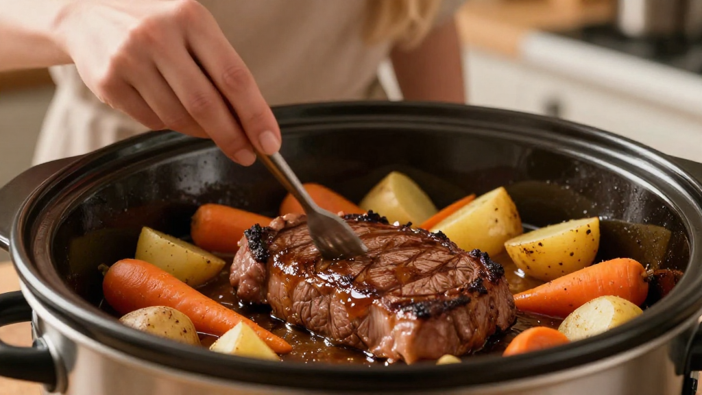 How to Make Steak in a Slow Cooker