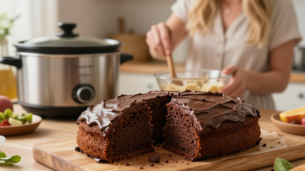 How to Make Cake in Slow Cooker